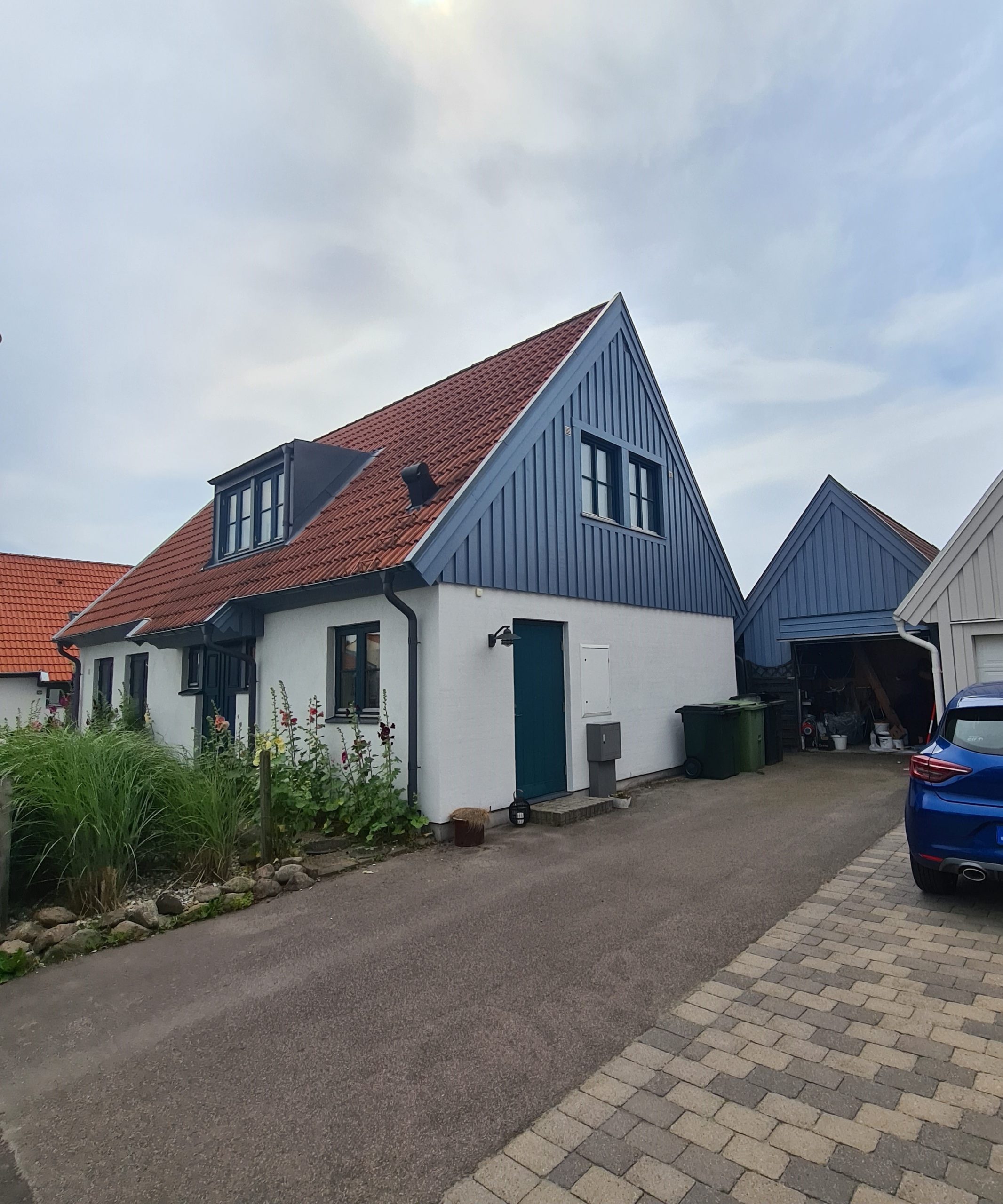 Fasadmålning i Rydebäck